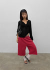 Sunking Pigment Cut Bermuda Shorts
