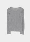 Debpin Henley Neck Roll-up Summer Long Sleeve Tee