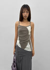 Beltol Lace Asymmetrical Sleeveless