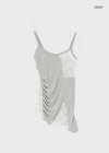 Beltol Lace Asymmetrical Sleeveless
