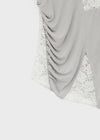 Beltol Lace Asymmetrical Sleeveless