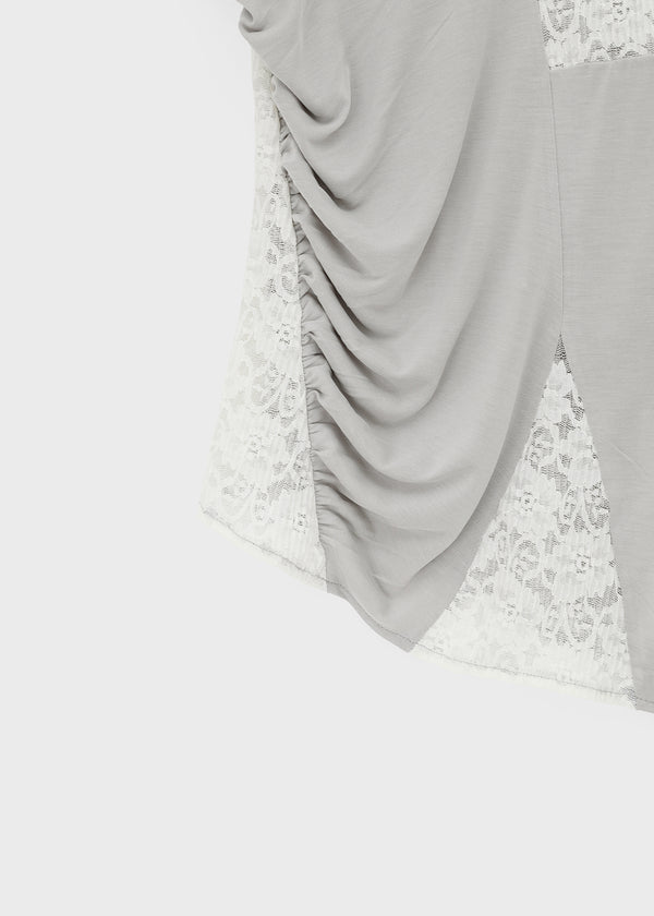 Beltol Lace Asymmetrical Sleeveless