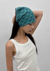 Tuhini check scarf