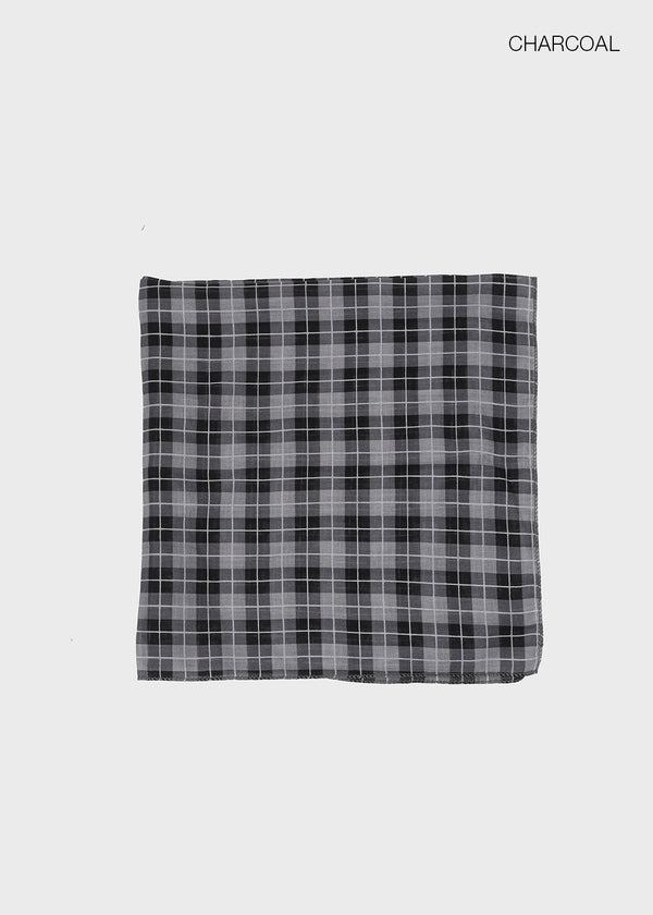 Tuhini check scarf