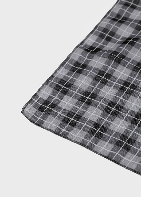 Tuhini check scarf