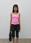 Colorfor Basic Ribbed Sleeveless
