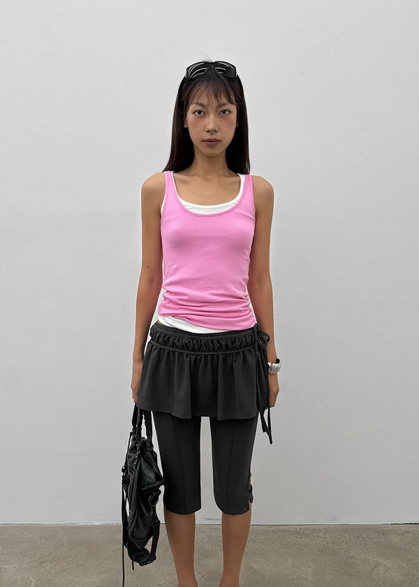 Colorfor Basic Ribbed Sleeveless