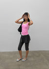 Colorfor Basic Ribbed Sleeveless