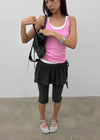 Sumimo SET - Wrap Skirt, Capri Leggings
