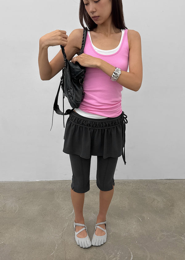 Colorfor Basic Ribbed Sleeveless