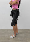 Sumimo SET - Wrap Skirt, Capri Leggings