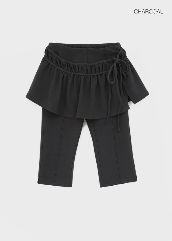 Sumimo SET - Wrap Skirt, Capri Leggings