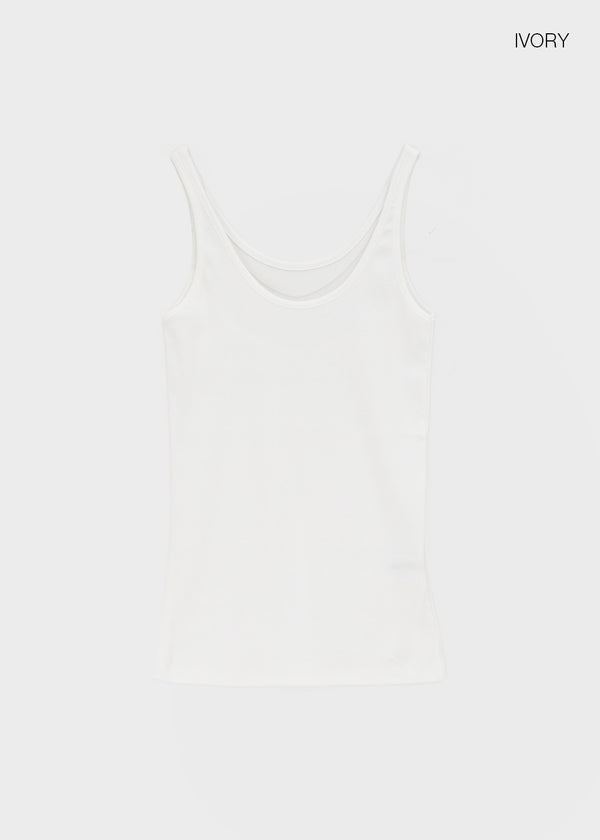 Colorfor Basic Ribbed Sleeveless