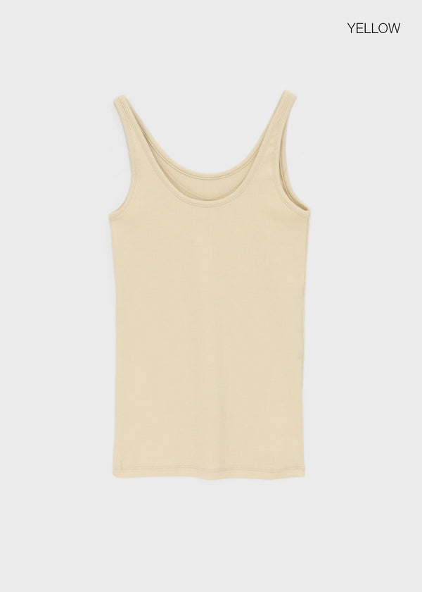 Colorfor Basic Ribbed Sleeveless