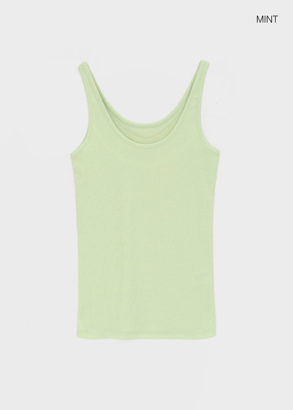 Colorfor Basic Ribbed Sleeveless