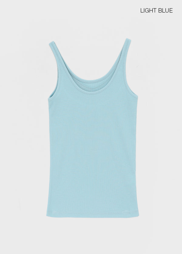 Colorfor Basic Ribbed Sleeveless