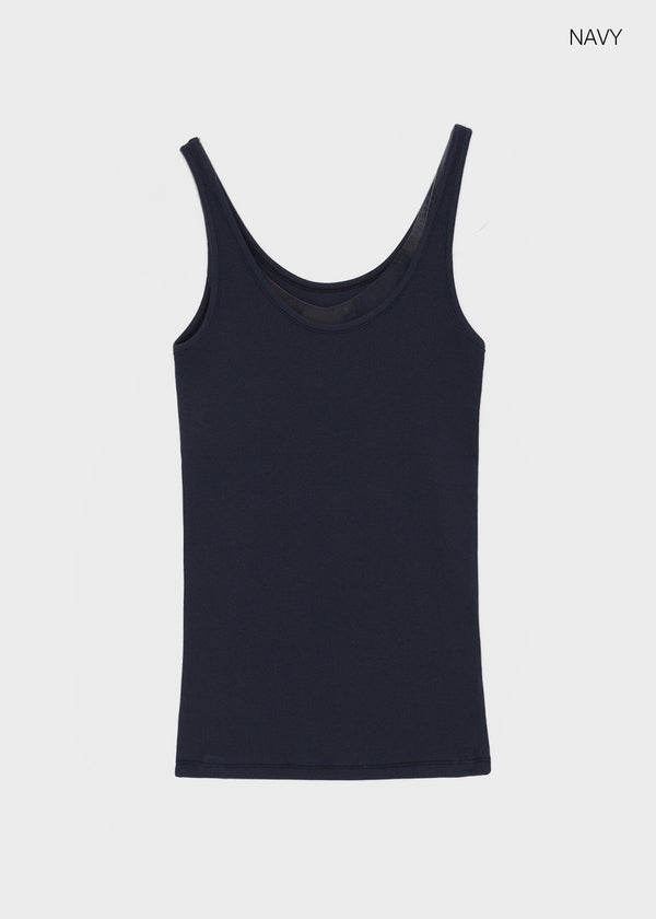 Colorfor Basic Ribbed Sleeveless