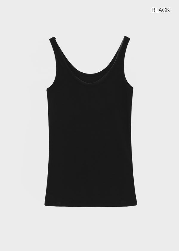 Colorfor Basic Ribbed Sleeveless