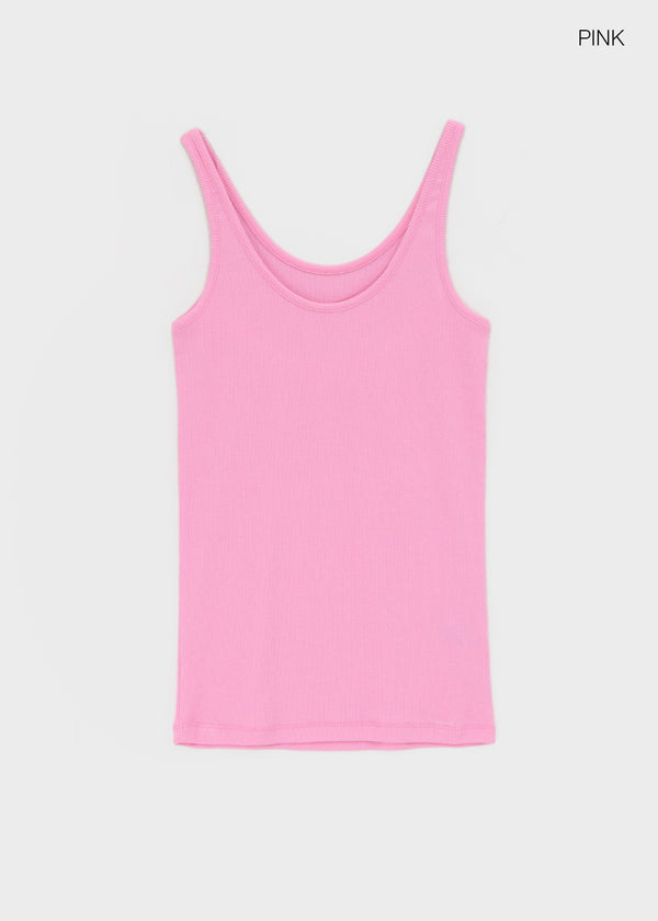 Colorfor Basic Ribbed Sleeveless