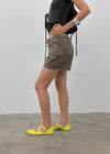 Ssenhol Washed Cut Cargo Shorts