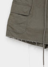 Ssenhol Washed Cut Cargo Shorts