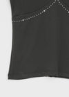 Rosike studded sleeveless