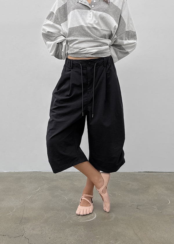 (UNISEX) Handimer Nylon Back-Banding Bermuda Shorts