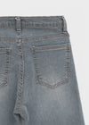 Relling Slit Capri Denim Pants