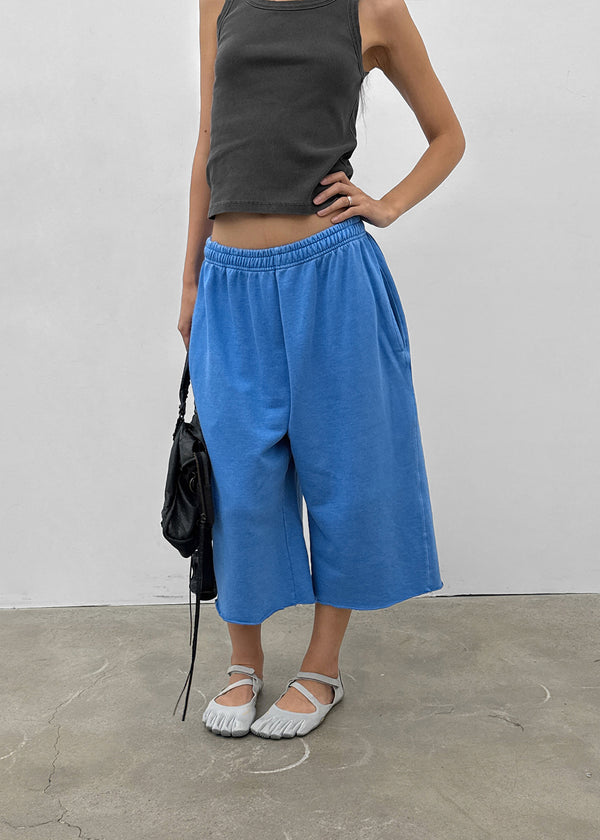 Sunking Pigment Cut Bermuda Shorts