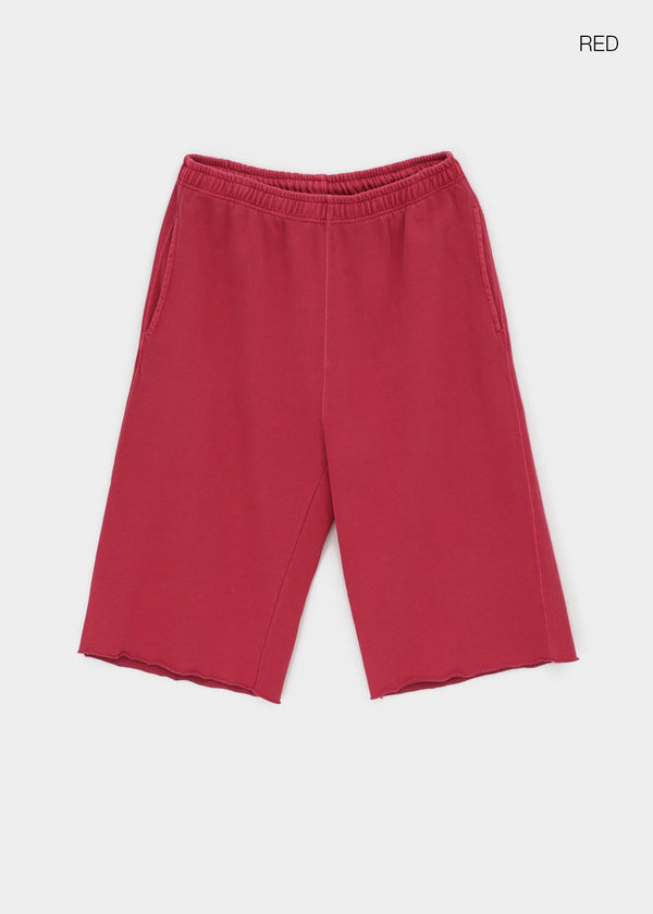 Sunking Pigment Cut Bermuda Shorts