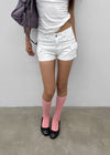 Popi-al ribbed knee socks