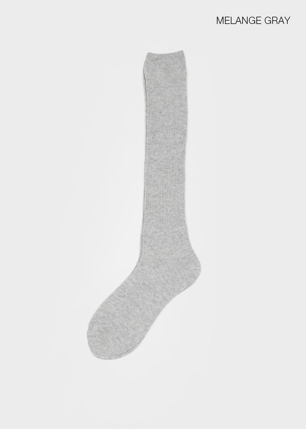 Popi-al ribbed knee socks