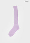 Popi-al ribbed knee socks
