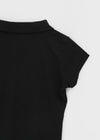 Melkong collared short-sleeve tee