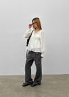 Zillus V-neck Frill Blouse