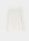 Zillus V-neck Frill Blouse