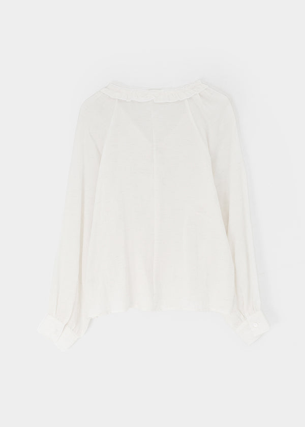 Zillus V-neck Frill Blouse