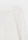 Zillus V-neck Frill Blouse