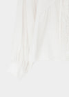 Zillus V-neck Frill Blouse