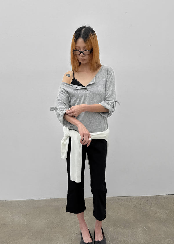 Sullyn Striped Folding Capri Pants