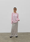 Scant Loose Fit Henley Neck Knit