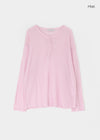 Scant Loose Fit Henley Neck Knit