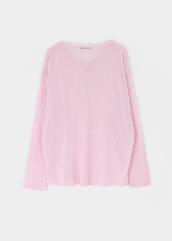 Scant Loose Fit Henley Neck Knit