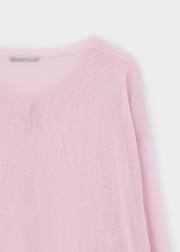 Scant Loose Fit Henley Neck Knit
