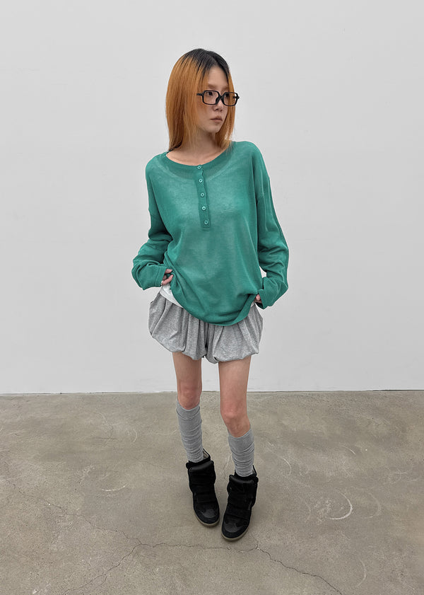 Grime banding balloon shorts