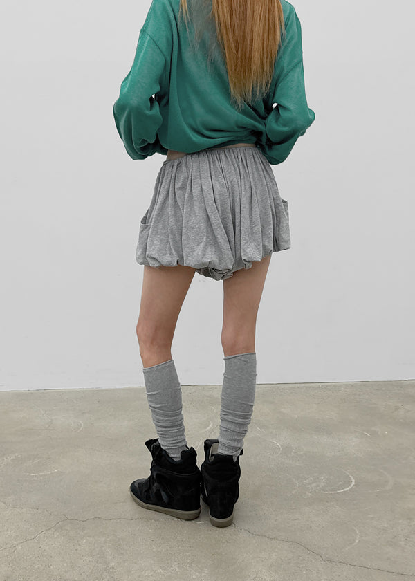 Grime banding balloon shorts
