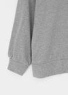 Bleak Off-shoulder 3/4 Sleeve Sweatshirt