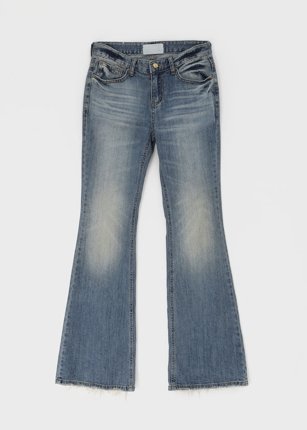 Tweak Low-waisted Bootcut Denim Pants