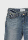 Tweak Low-waisted Bootcut Denim Pants