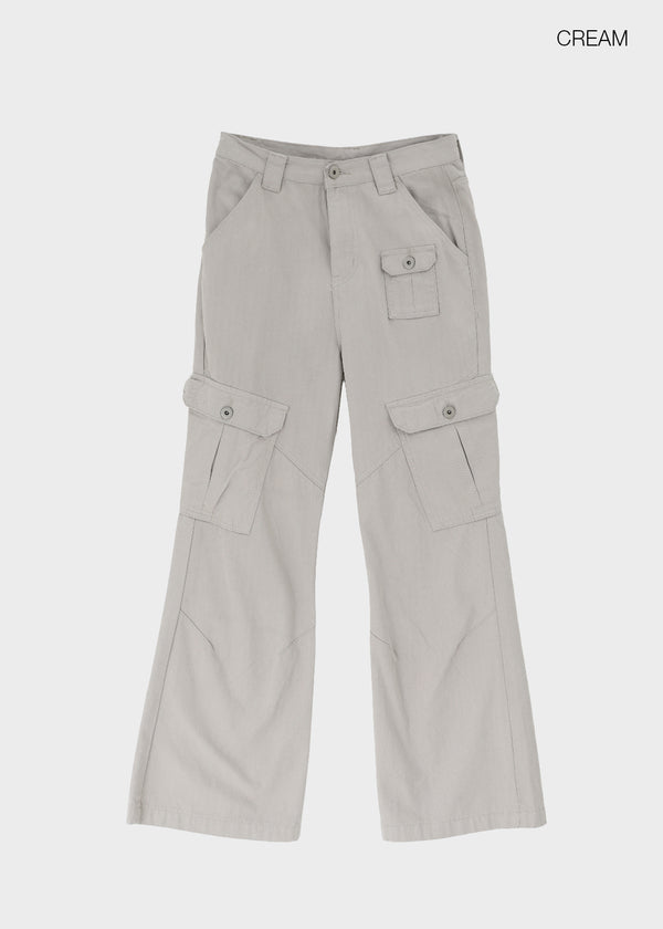 Vortex bootcut cargo pants